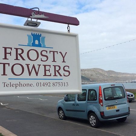 Bed and Breakfast Frosty Towers Llandudno Exterior foto